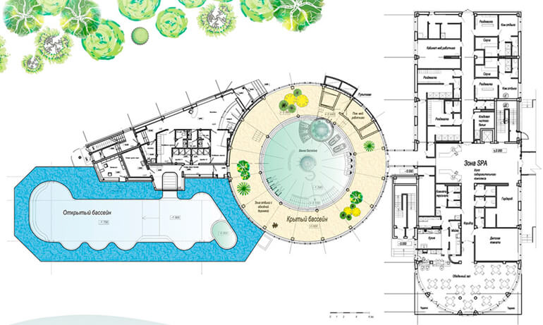 wellness space in hotel complex 05