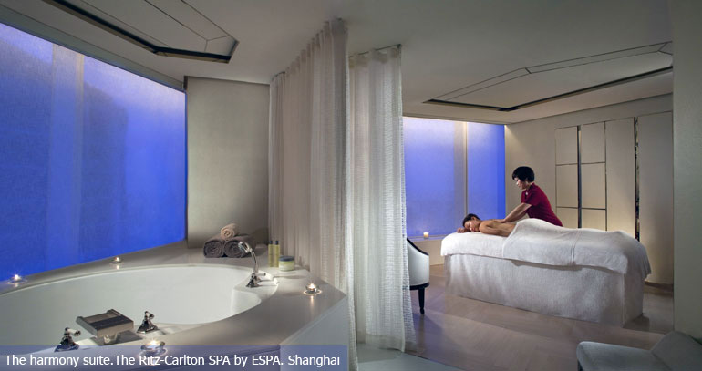 The harmony suite.The Ritz-Carlton SPA by ESPA. Shanghai